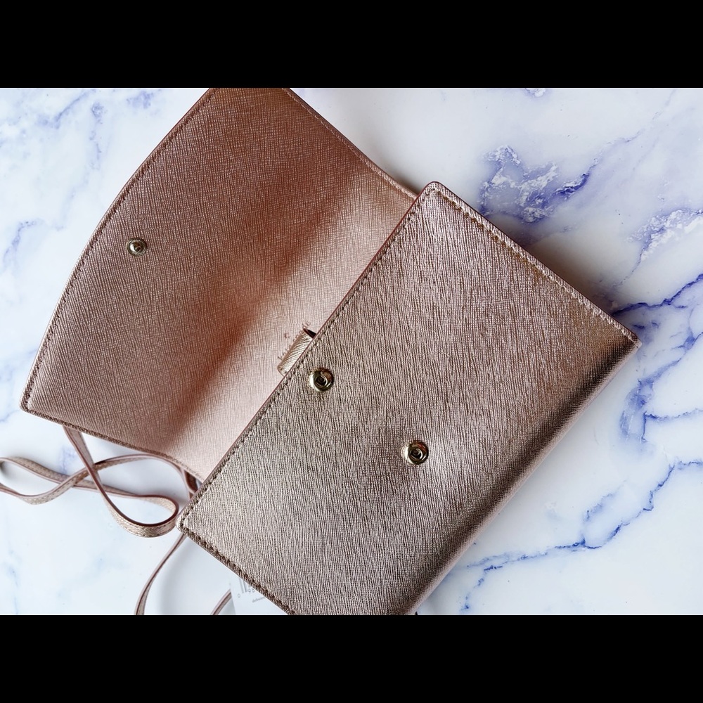 🩷 Kate Spade Rose Gold Crossbody - Picture 6 of 8